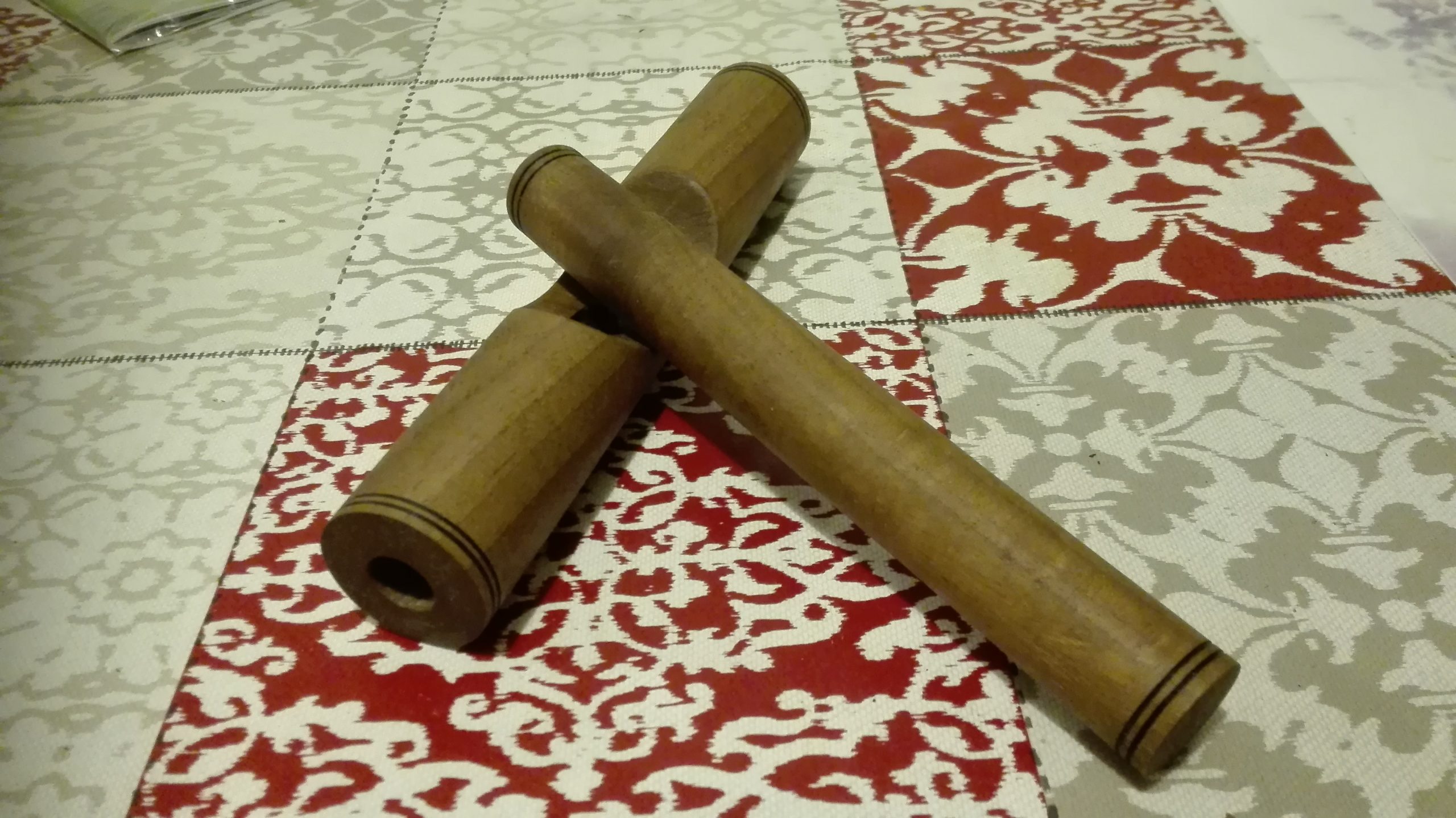 Making Cuban Rumba Claves from Walnut